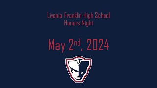 Livonia Franklin High Schools Honors Night 2024