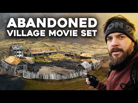 Abandoned Village Movie Set & ESCAPING WINTER STORM