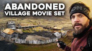 Abandoned Village Movie Set & ESCAPING WINTER STORM