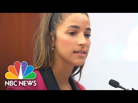 USA Olympic Gold Medalist Aly Raisman To Larry Nassar: ‘You Are Nothing’ | NBC News