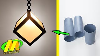 Tutorial Lengkap Cara Membuat Lampu Hias Dari Pipa Pvc