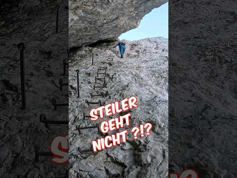 Steiler und schneller geht nicht? Zugspitze via Stopselzieher #zugspitze #stopselzieher #bergsteigen