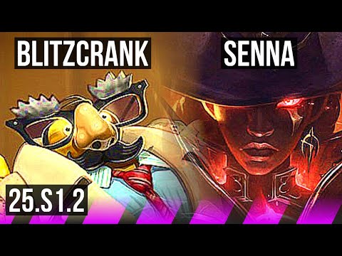 BLITZCRANK & Miss Fortune vs SENNA & Seraphine (SUP) | KR Challenger | 25.S1.2