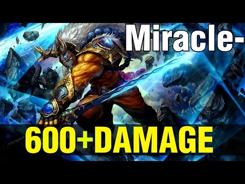 600+ DAMAGE WITH MIRACLE- JUGGERNAUT !! - Dota 2
