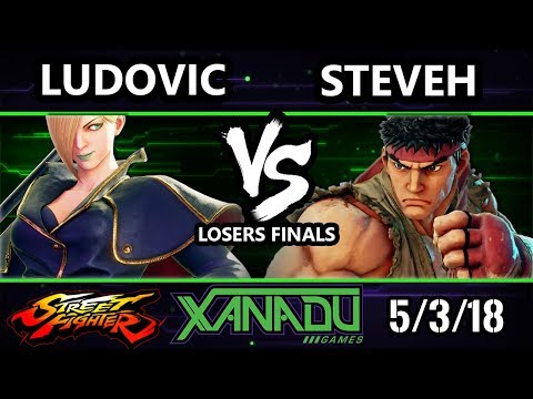 F@X 248 SFV - steveh (Ryu) Vs. Ludovic (Falke, Menat) - Street Fighter 5 Losers Finals
