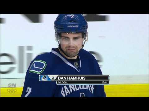 Canucks Vs Coyotes - Dan Hamhuis Goal - 03.14.12 - HD