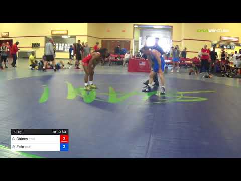 2018 Marine Corps US Open/Masters C Greco Roman 62 RR Rnd 1 - Carson Gainey (Othe) Vs. Ric A Fehr