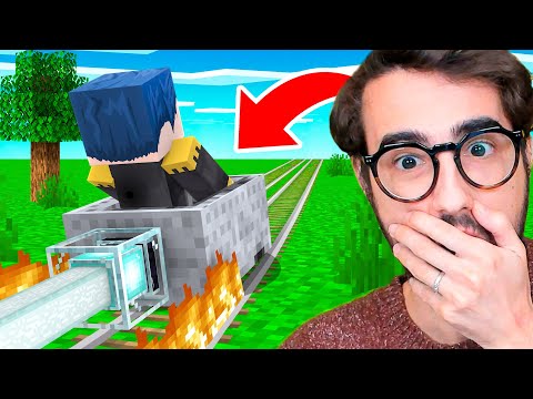 10 CRAZY WAYS TO MOVE FAST IN MINECRAFT!