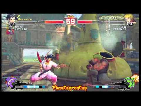 SSF4 AE: Momochi (Makoto) vs chakai (Ken) - Plaza Capcom Cup