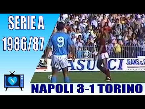 Napoli - Torino 3-1 | Serie A 1986-87 | partita completa | Full match | Maradona played.