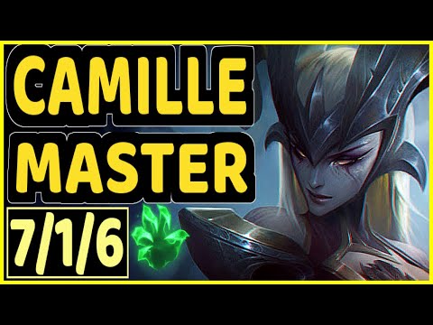 DARSHAN (CAMILLE) vs FIORA - 7/1/6 KDA TOP GAMEPLAY - NA Ranked MASTER