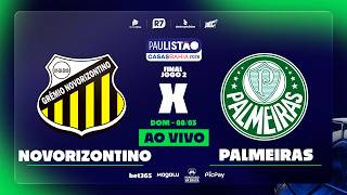 Novorizontino x Palmeiras | Paulistão 2026 na RECORD