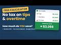 NO TAX ON TIPS &AMP; OVERTIME CALCULATOR (FREE GOOGLE SHEETS TEMPLATE) ..