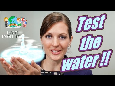 エコムイングリッシュ】英語を学ぶ簡単23/100:水を試す (【Ecom Englisch】  Englisch Lernen leicht gemacht  23/100: Test the water)