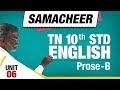 TN 10th Std English Flying With The Moon On Their Wings UNIT 06 Prose B