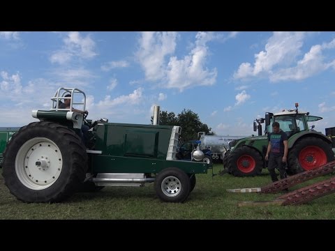 Schlagresdorf 3,5t & 4,5t Oliver 1955 vor Red Baron ! Tractorpulling XXX