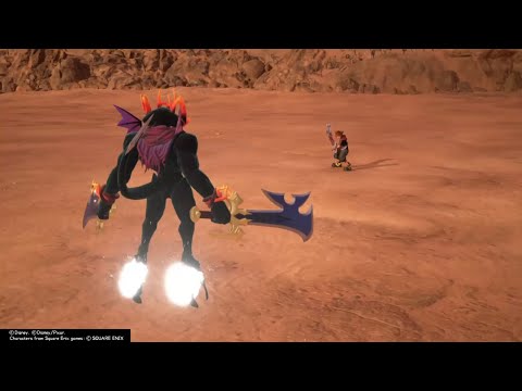 KINGDOM HEARTS Ⅲ Dark Inferno Boss (Level 99 - Ultima Weapon - Proud Mode)