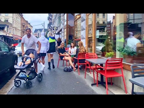 OSLO WALK FROGNERVEIEN 4K 🏃‍♂️ July 2021