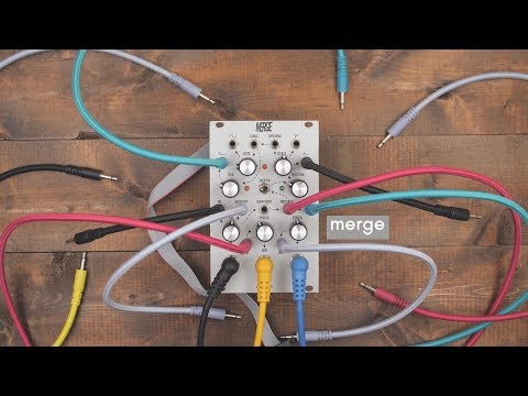 Adventure Audio MERGE (Black) Eurorack Guitar/Instrument Input Output and CV Processor Module image 2