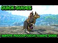 Ark Quick Guides - Procoptodon - The 1 Minute Taming Guide!