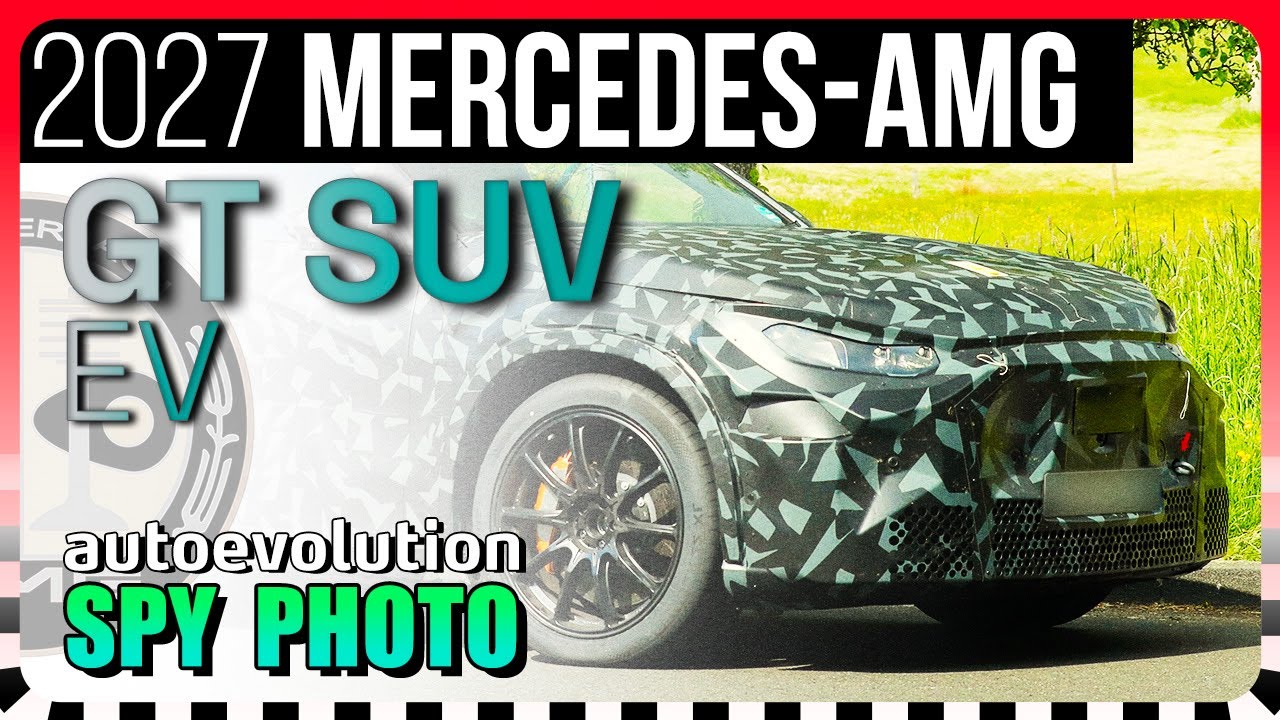 2027 Mercedes-AMG GT SUV Comes Into Focus (Spyshots) - autoevolution