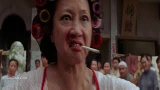 Kung fu hustle landlady and chow run chase 😂 in