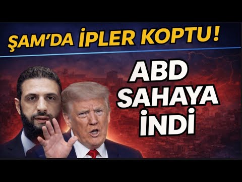 Suriye’de İpler Koptu! Şam DSG’ye Resti Çekti | ABD Sahaya İndi