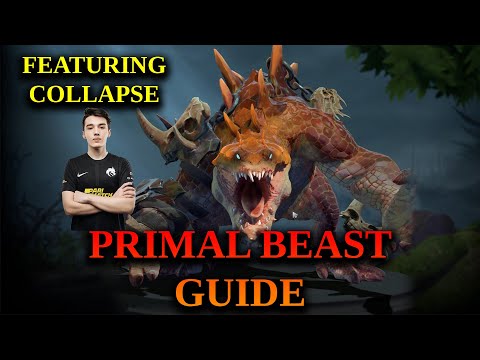 How To Play Primal Beast - 7.32c Basic Primal Beast Guide