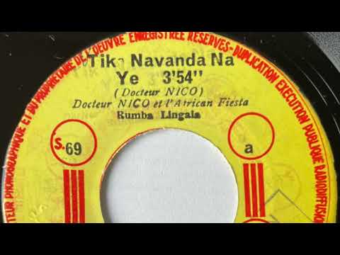 Dr Nico & l'African Fiesta Sukisa - Tika Navanda Na Ye