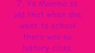 Top ten Yo Mamma Jokes