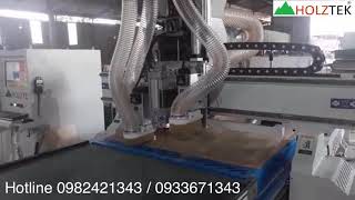 Máy Gia Công trung Tâm CNC Nesting 3-4 trục cắt khoan ván công nghiệp