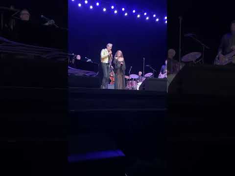 Jeff Goldblum and Freda Payne