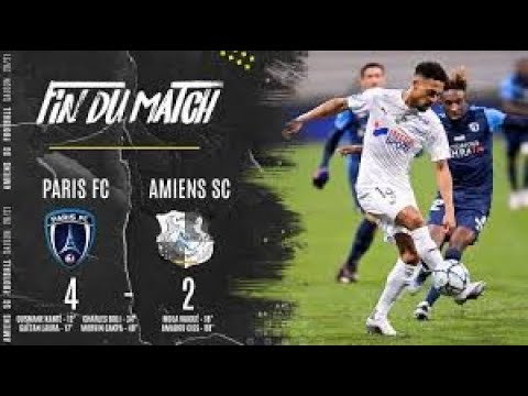 Paris fc vs Amiens 4 -1 Highlights  GOAL