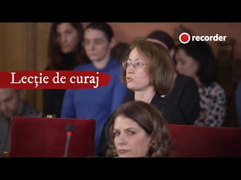 Lecție de curaj. Conferința care a zguduit justiția din România