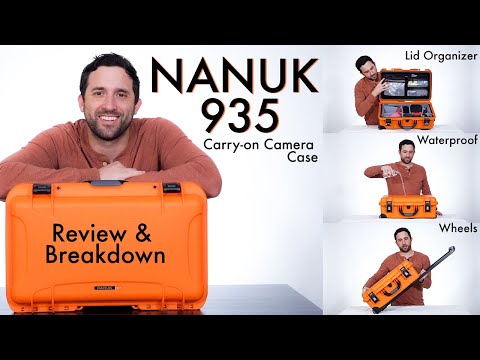 REVIEW & BREAKDOWN: NANUK 935 Waterproof Carry-On Hard Case w/ Lid Organizer & Padded Divider!