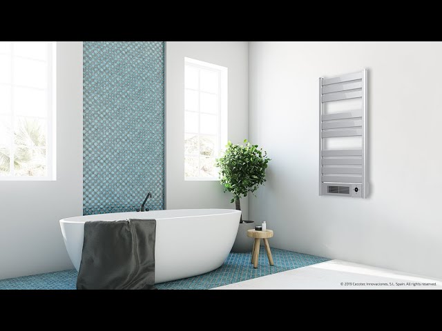 Toalheiro Elétrico Cecotec Ready Warm 9780 Ceramic Towel 2000W Proteção IPX4 video