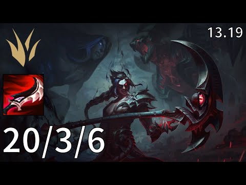 Kayn Jungle vs Sylas - EUW Master | Patch 13.19
