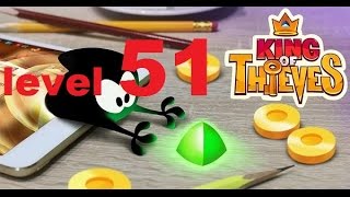 preview picture of video 'King of Thieves - Walkthrough level 51'