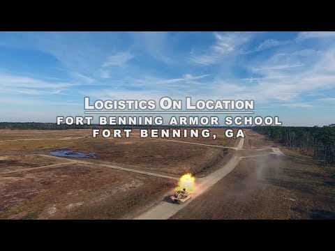 Logistics On Location Fort Benning Armor School (Open Captioned)