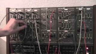 Video thumbnail for Roland Modular System 100M - Sound examples [Part 02] by batchas