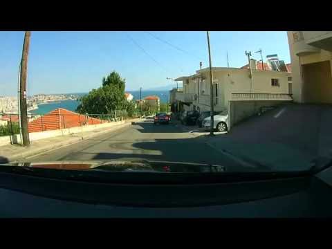 Road to Kavala Greece.Hotel Lucy. Дорога в Кавалу Греция.