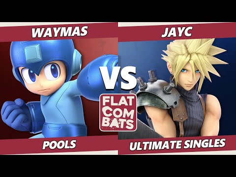 Flat Combats 1 Pools - Waymas (Mega Man) Vs. JayC (Cloud) SSBU Smash Ultimate