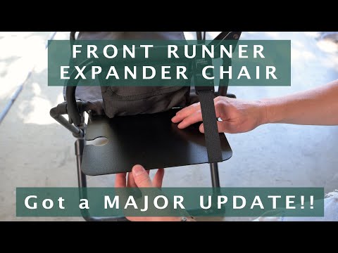 The BEST Camping Chair Just Got An UPGRADE!!! - Front Runner Expander Chair Side Table - S2E3