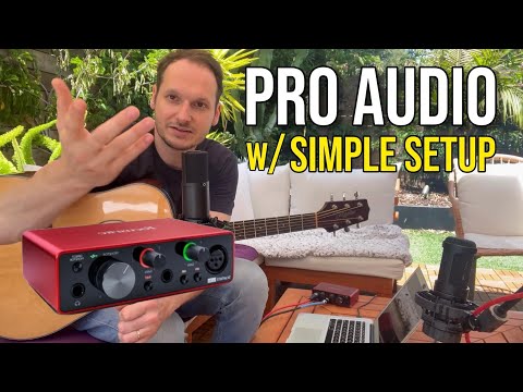 How I Record Guitar & Voice at Home (Simple Setup, Great Audio Quality)