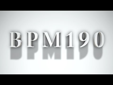 メトロノーム BPM 190【テンポ190】