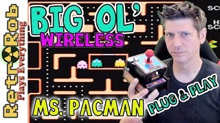 Ms Pacman WIRELESS Plug and Play by Jakk's Pacific Every Game Played