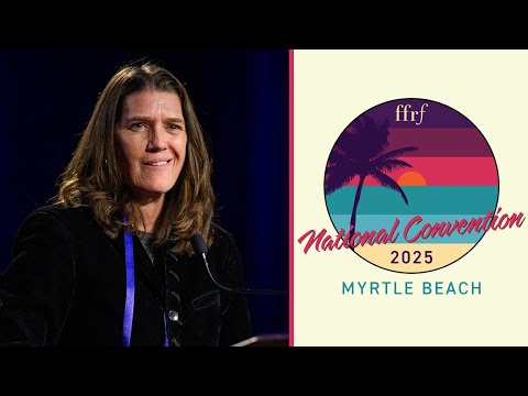 Mary L. Trump Receives FFRF's "Emperor Has No Clothes" Award | FFRF Convention 2025