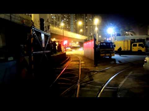 蔡世豪《寒夜．電車廠》Choi Sai Ho《Freezing Night．Tram Depot》