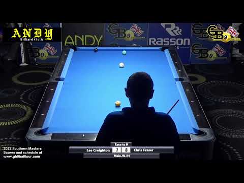 Main Event Winners R1 - Lee Creighton vs Chris Fraser