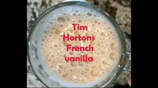 Tim Hortons French vanilla || French Vanilla at home || Supritha Vlogs || Cooking||